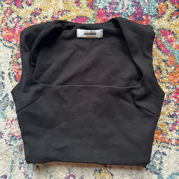 GUIZIO Black Celestial Tank Top - Picture 4 of 4